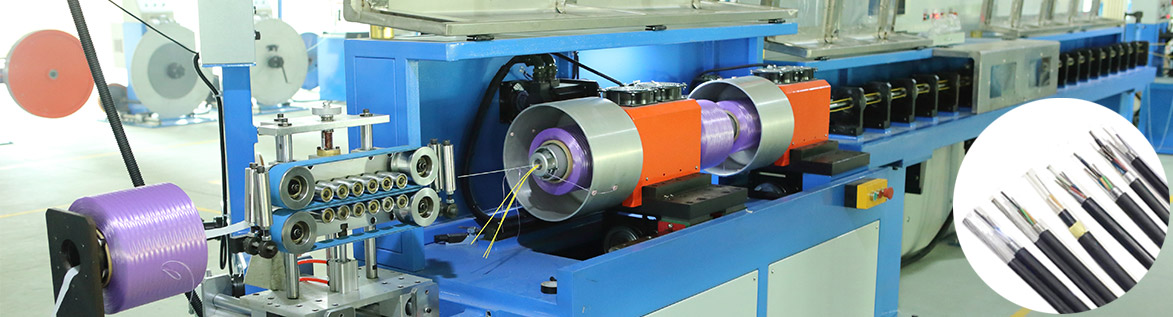 Outdoor fiber cable production line